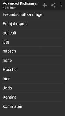 Emulate Android APK Advanced Dictionary Manager Emulate Android APK Advanced Dictionary Manager