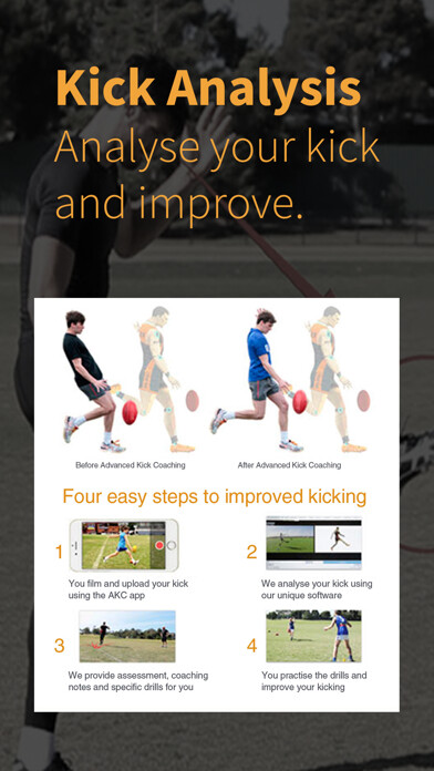 Emulate iPhone app Advanced Kick Coaching using MyAndroid