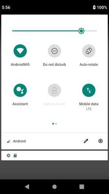 Emulate Android APK Advanced Quick Settings
