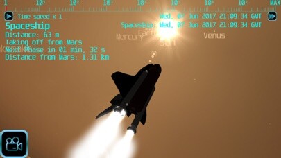 Emulate iPhone app Advanced Space Flight Lite using MyAndroid