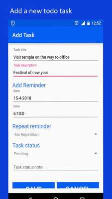 Emulate Android APK Advanced Todo List Emulate Android APK Advanced Todo List