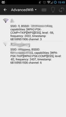 Emulate Android APK AdvancedWifi free