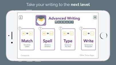 Emulate iPhone app Advanced Writing Therapy using MyAndroid Emulate iPhone app Advanced Writing Therapy using MyAndroid