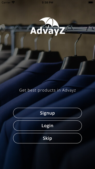 Emulate iPhone app Advayz using MyAndroid