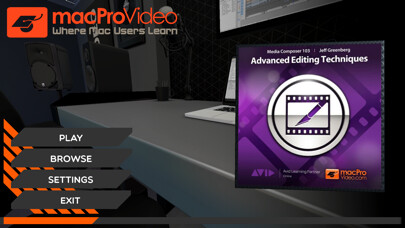 Emulate iPhone app Adv Editing Course For MC using MyAndroid