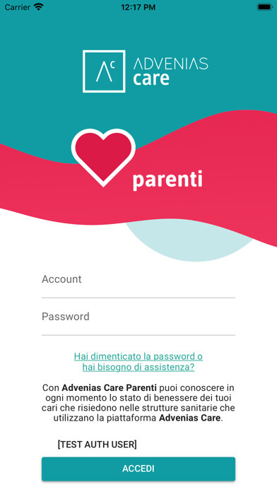 Emulate iPhone app Advenias Care Portale Parenti using MyAndroid Emulate iPhone app Advenias Care Portale Parenti using MyAndroid