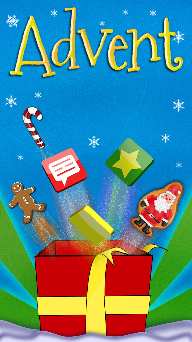 Emulate iPhone app Advent Calendar: 25 Christmas Apps using MyAndroid