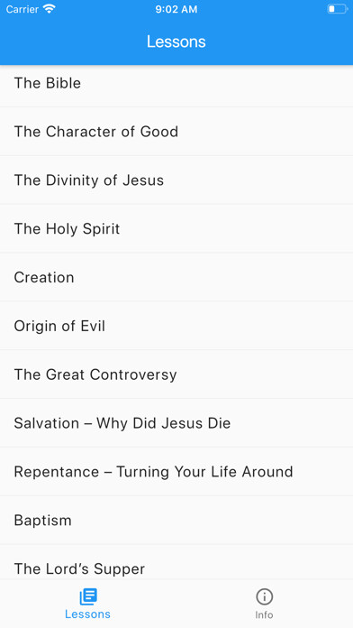 Emulate iPhone app Adventist Bible Studies using MyAndroid