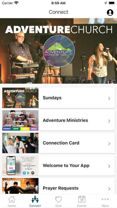 Emulate iPhone app Adventure Church YC using MyAndroid Emulate iPhone app Adventure Church YC using MyAndroid