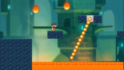 Emulate iPhone app Adventure on Island Jungle Man using MyAndroid