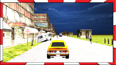 Emulate iPhone app Adventurous Ride of Fastest Car in Zombie City using MyAndroid