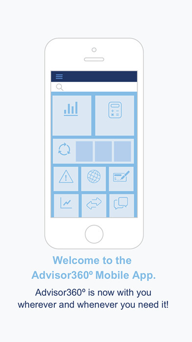 Emulate iPhone app Advisor360°® using MyAndroid Emulate iPhone app Advisor360°® using MyAndroid