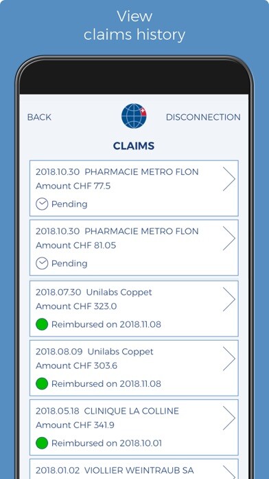 Emulate iPhone app Advisor Swiss Insurance using MyAndroid Emulate iPhone app Advisor Swiss Insurance using MyAndroid