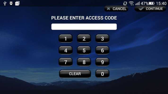 Emulate Android APK AdvisorSync