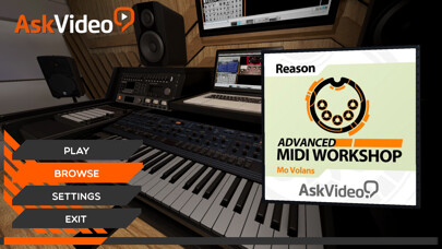 Emulate iPhone app Adv MIDI Course For Reason using MyAndroid