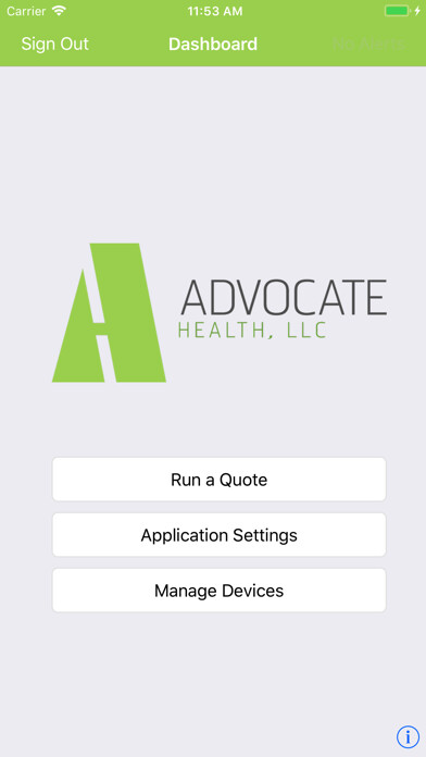 Emulate iPhone app AdvoQuote using MyAndroid Emulate iPhone app AdvoQuote using MyAndroid