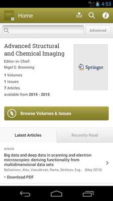 Emulate Android APK Adv. Structural Chem Imaging Emulate Android APK Adv. Structural Chem Imaging