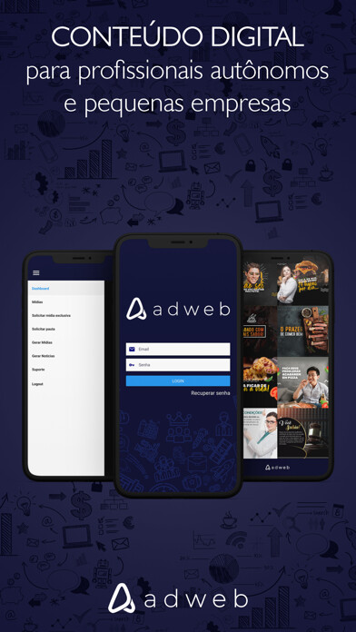 Run android online APK Adweb from MyAndroid or emulate Adweb using MyAndroid