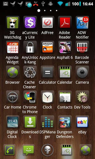 Emulate Android APK ADW Smoked Basic Theme Emulate Android APK ADW Smoked Basic Theme
