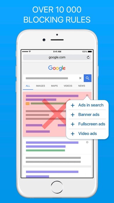 Emulate iPhone app Ad Zero Blocker - Free Ads Block, Clear & Fast Web Surfing using MyAndroid
