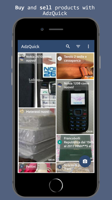 Emulate iPhone app AdzQuick using MyAndroid