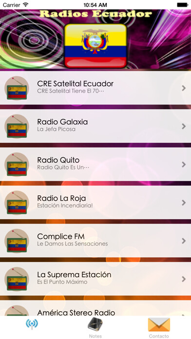 Emulate iPhone app A+ Ecuador Radio Live Player - Ecuador Radios App using MyAndroid Emulate iPhone app A+ Ecuador Radio Live Player - Ecuador Radios App using MyAndroid