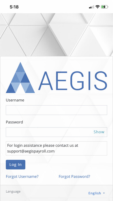 Emulate iPhone app Aegis Employee Portal using MyAndroid Emulate iPhone app Aegis Employee Portal using MyAndroid