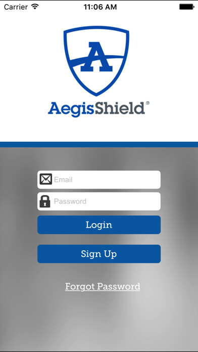 Emulate iPhone app Aegis Shield Mobile using MyAndroid Emulate iPhone app Aegis Shield Mobile using MyAndroid