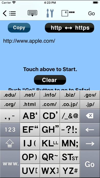 Emulate iPhone app AEI Keyboard URL Note using MyAndroid Emulate iPhone app AEI Keyboard URL Note using MyAndroid