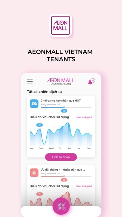 Emulate iPhone app Aeonmall Vietnam Tenants using MyAndroid