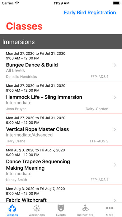 Emulate iPhone app Aerial Dance Festival using MyAndroid Emulate iPhone app Aerial Dance Festival using MyAndroid