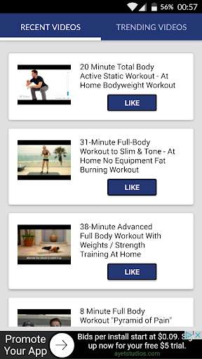 Run android online APK Aerobics workouts fitness from MyAndroid or emulate Aerobics workouts fitness using MyAndroid