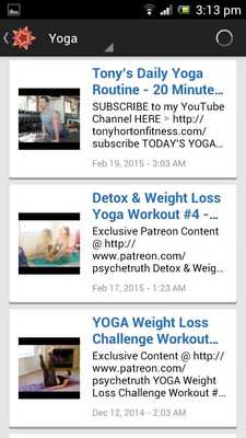 Emulate Android APK Aerobics  Yoga Routine