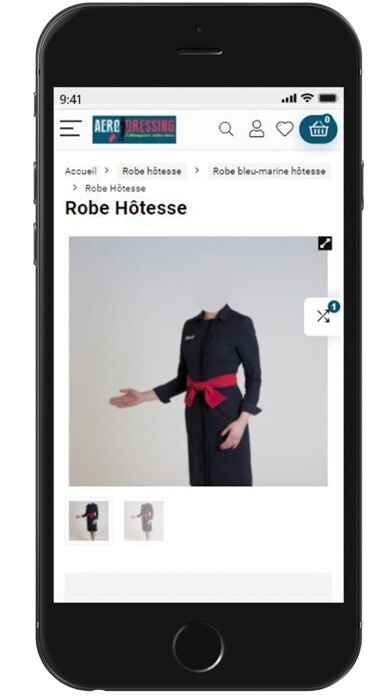 Emulate iPhone app AERODRESSING using MyAndroid