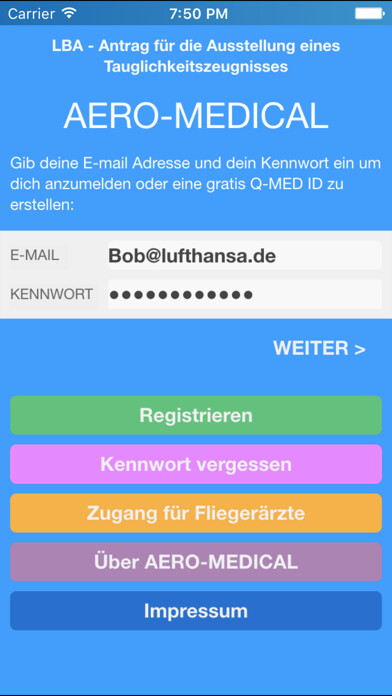 Emulate iPhone app Aero-Medical using MyAndroid Emulate iPhone app Aero-Medical using MyAndroid