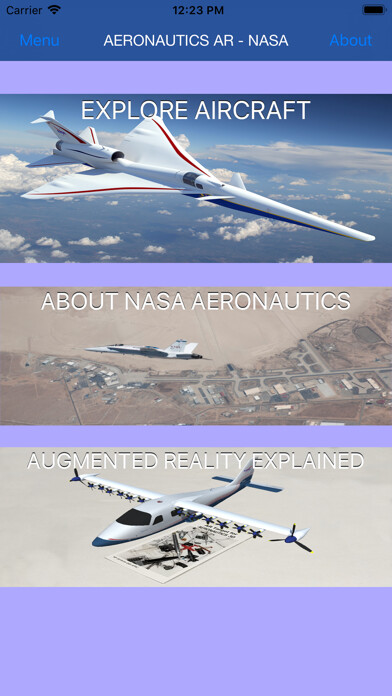 Emulate iPhone app Aeronautics AR using MyAndroid