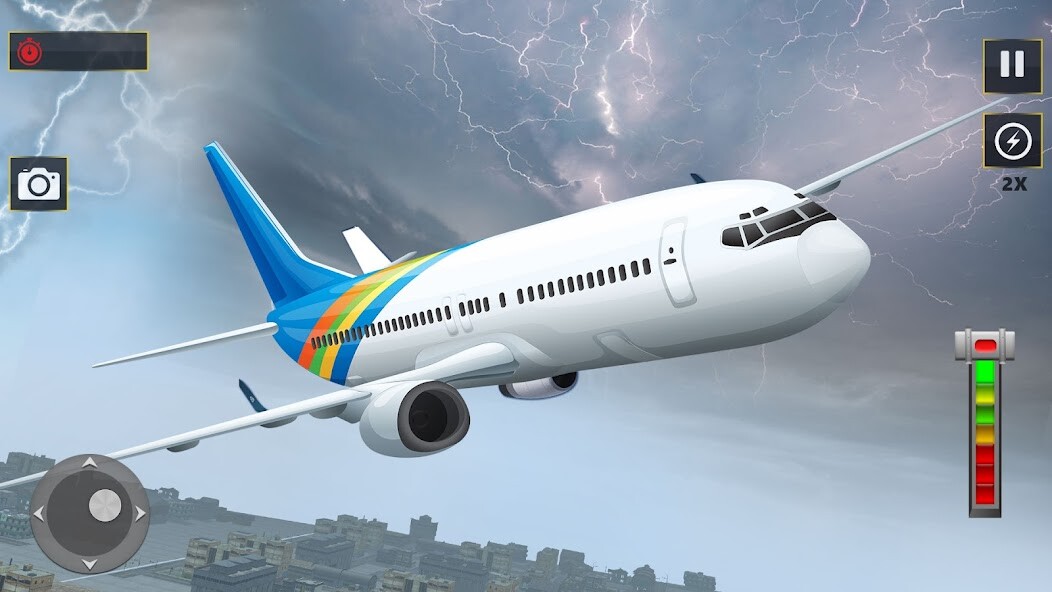 Run android online APK Aeroplane Flying Games 3d from MyAndroid or emulate Aeroplane Flying Games 3d using MyAndroid