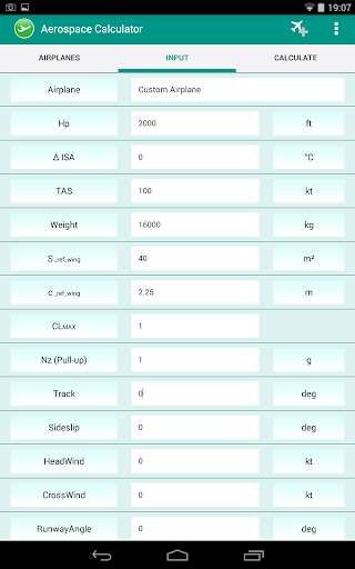 Emulate Android APK Aerospace Calculator Emulate Android APK Aerospace Calculator