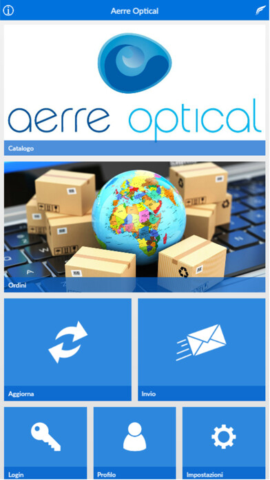 Emulate iPhone app Aerre Optical Srl using MyAndroid Emulate iPhone app Aerre Optical Srl using MyAndroid