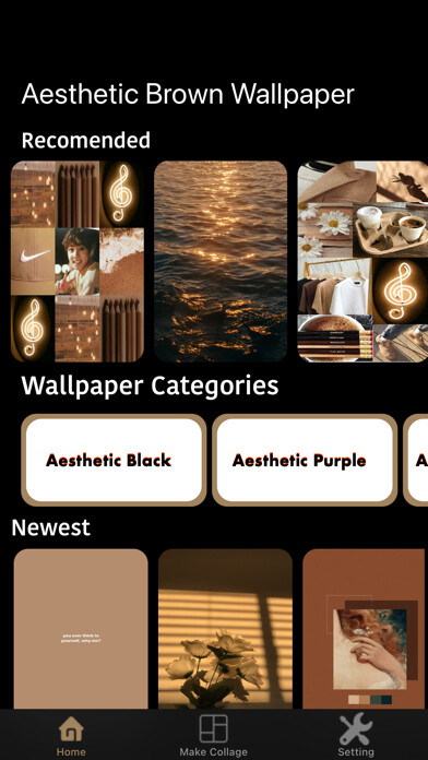 Emulate iPhone app Aesthetic Brown Wallpaper using MyAndroid Emulate iPhone app Aesthetic Brown Wallpaper using MyAndroid