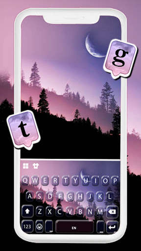 Run android online APK Aesthetic Mountain Keyboard Background from MyAndroid or emulate Aesthetic Mountain Keyboard Background using MyAndroid