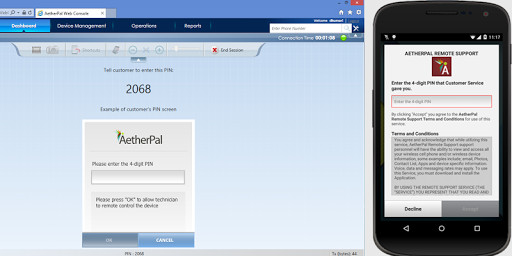 Run android online APK AetherPal Remote Support Resource for Honeywell from MyAndroid or emulate AetherPal Remote Support Resource for Honeywell using MyAndroid