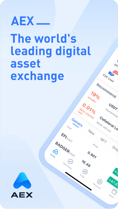 Emulate iPhone app AEX Global:Buy Crypto &Bitcoin using MyAndroid