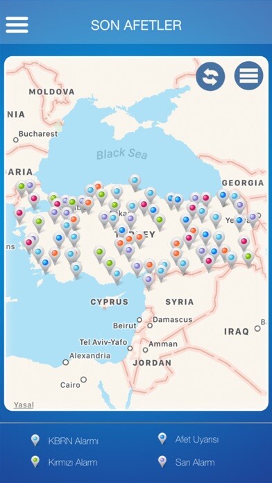Emulate iPhone app AFAD İKAS using MyAndroid