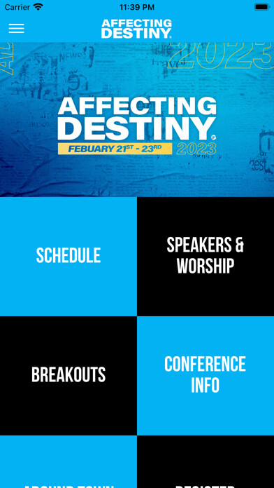 Emulate iPhone app Affecting Destiny Conference using MyAndroid