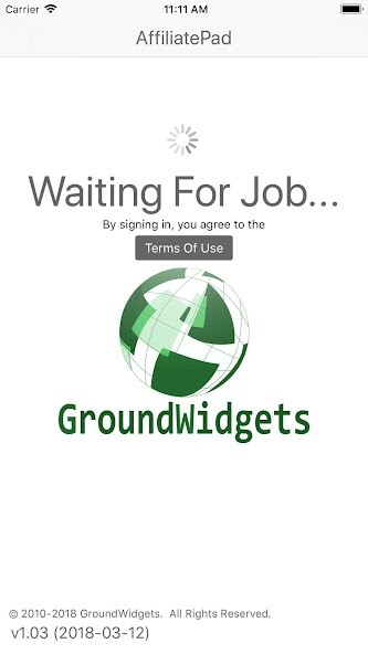 Emulate iPhone app AffiliatePad using MyAndroid