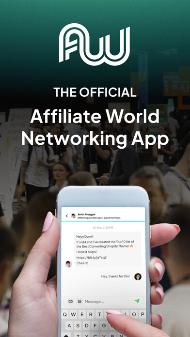 Emulate iPhone app Affiliate World using MyAndroid