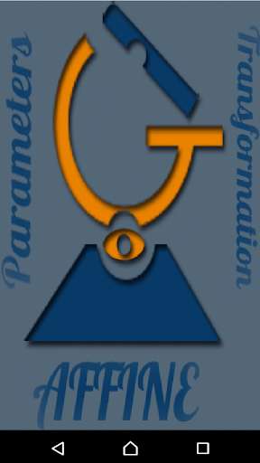Run android online APK Affine Geodetic Parameters Transformation from MyAndroid or emulate Affine Geodetic Parameters Transformation using MyAndroid