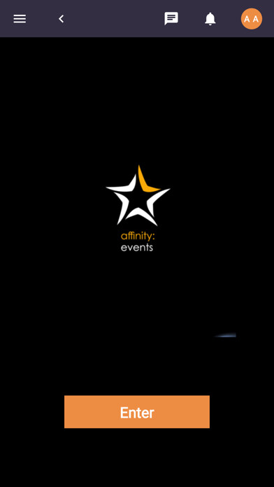 Emulate iPhone app Affinity Events Conferences using MyAndroid
