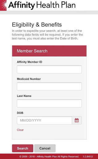 Run android online APK Affinity Providers from MyAndroid or emulate Affinity Providers using MyAndroid